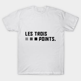 Podcast Les trois points. T-Shirt